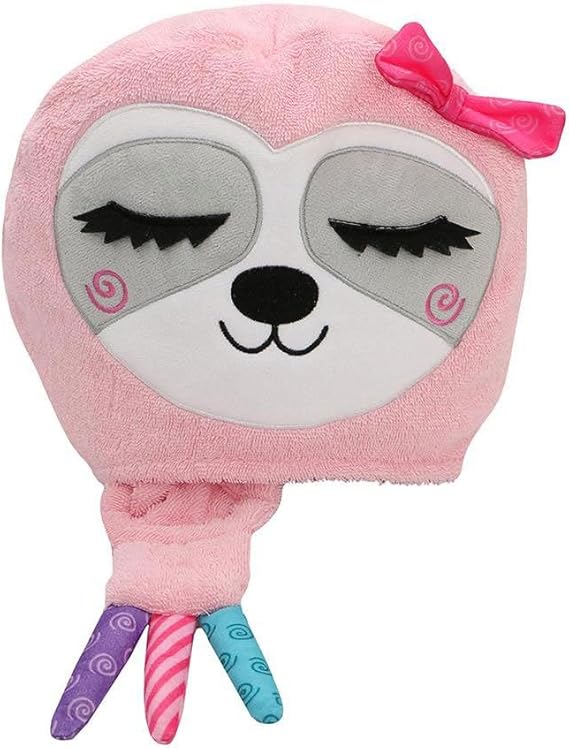 Sadie Sloth Hooded Bath Towel 2Y+ Zoocchini