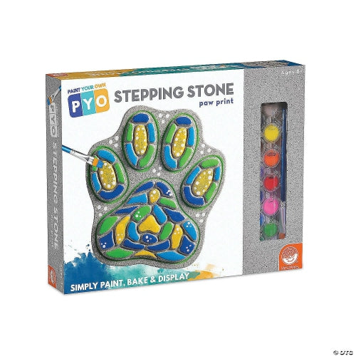 Paw Print - Paint Your Own Stepping Stone