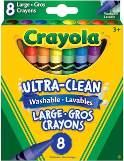 Crayola - 8 Washable Crayons