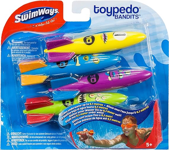Swimways - 4pk Toypedo Bandits
