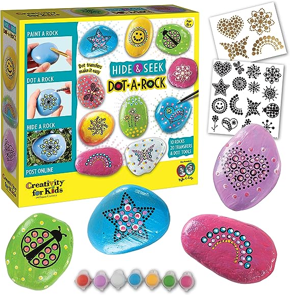 Dot-A-Rock Painting Kit - Creativity For Kids