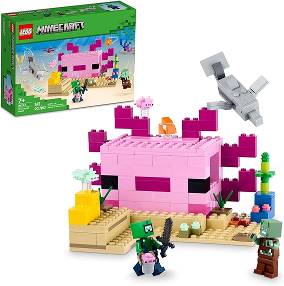 The Axolotl House - Lego Minecraft