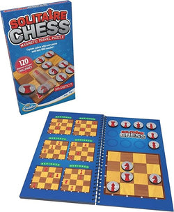 Solitaire Chess Magnetic Travel Game - Thinkfun