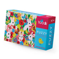 Bunny 100pc Fuzzy Puzzle - Crocodile Creek