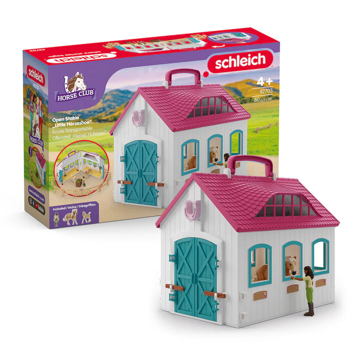 Open Stable - Schleich Farm Toys