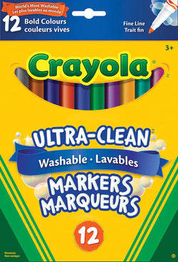 Crayola 12 Thin Tip Markers