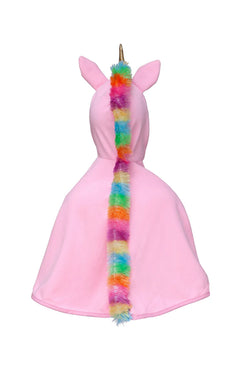 Unicorn Cape Pink Sz 5-6