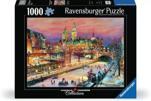 Ottawa Winterlude Festival 1000pc Puzzle - Ravensburger