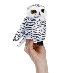 Small Snowy Owl Puppet - Folkmanis