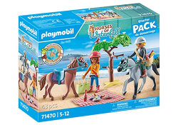 Horseback Riding Trip to the Beach - Playmobil Horses of Waterfall