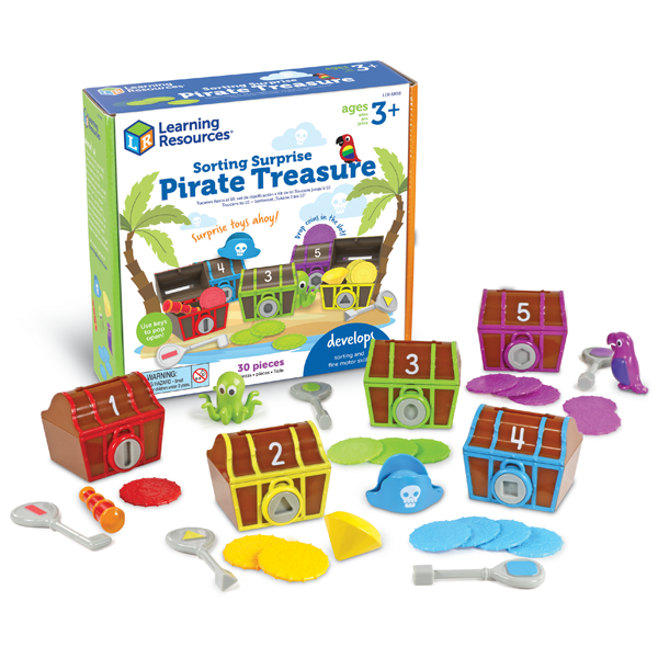 Sorting Surprise Treasure Chests - Learning Resources