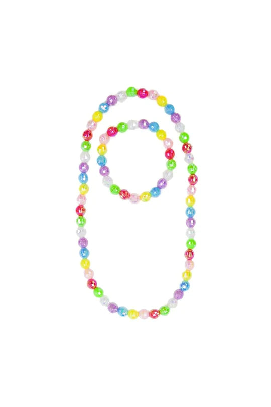 Colour Me Rainbow:Necklace & Bracelet Set