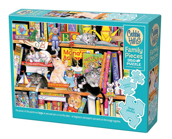 Storytime Kittens 350pc Puzzle - Cobble Hill