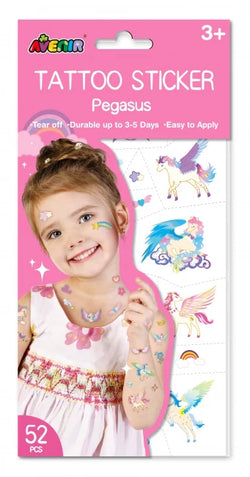 Tattoo Stickers 2025 - Pegasus/Dino Assortment