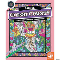 Colour Counts: Fairies - Colour By Number