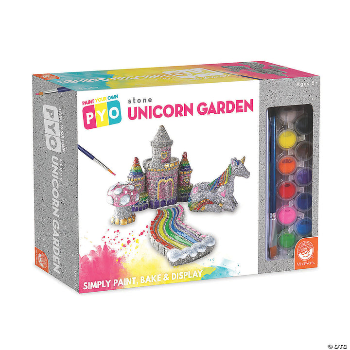 Paint Your Own Stone: Unicorn Garden