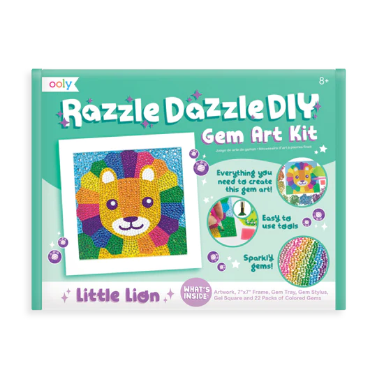Razzle Dazzle D.I.Y. Gem Art Kit: Little Lion