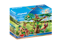 Playmobil Zoo - Orangutans With Tree