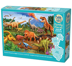 Dinos 350pc Family