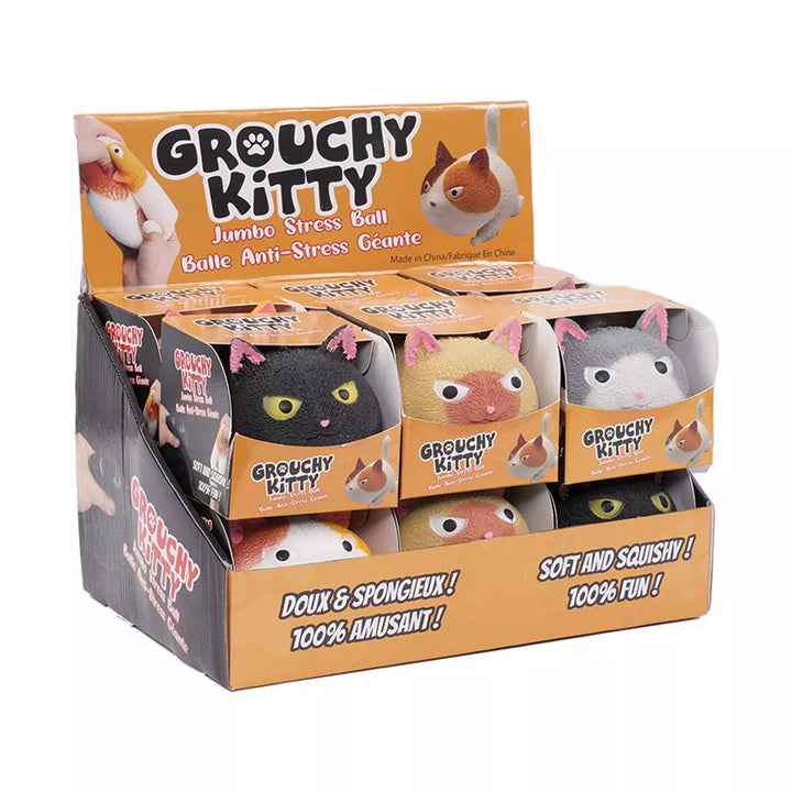 Grouchy Kitty Stress Ball