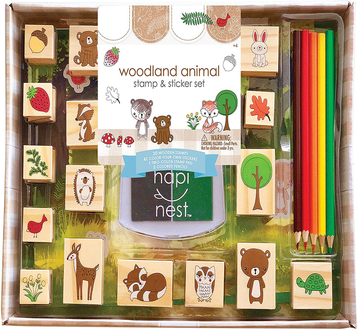 Woodland Animal Stamp/Sticker
