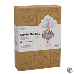 Diy Wooden Music Box: City In The Sky
