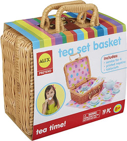 Alex Toys Tea Set with Basket