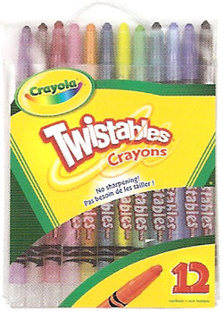 12 Twistable Crayola Crayons