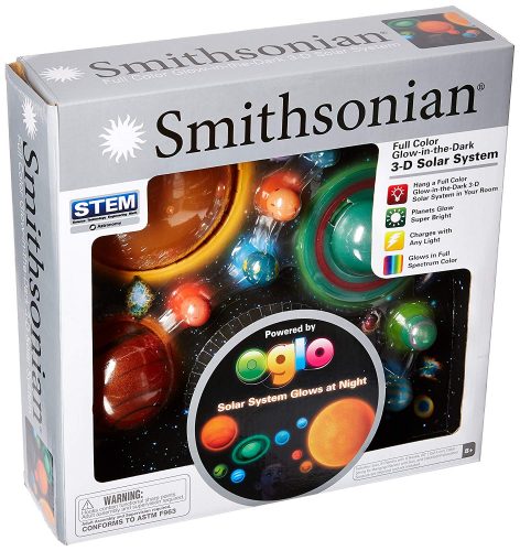 Smithsonian: 3D hanging Glowing Solar System