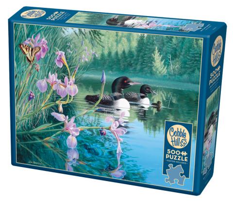 Iris Cove Loons 500pc Cobble Hill