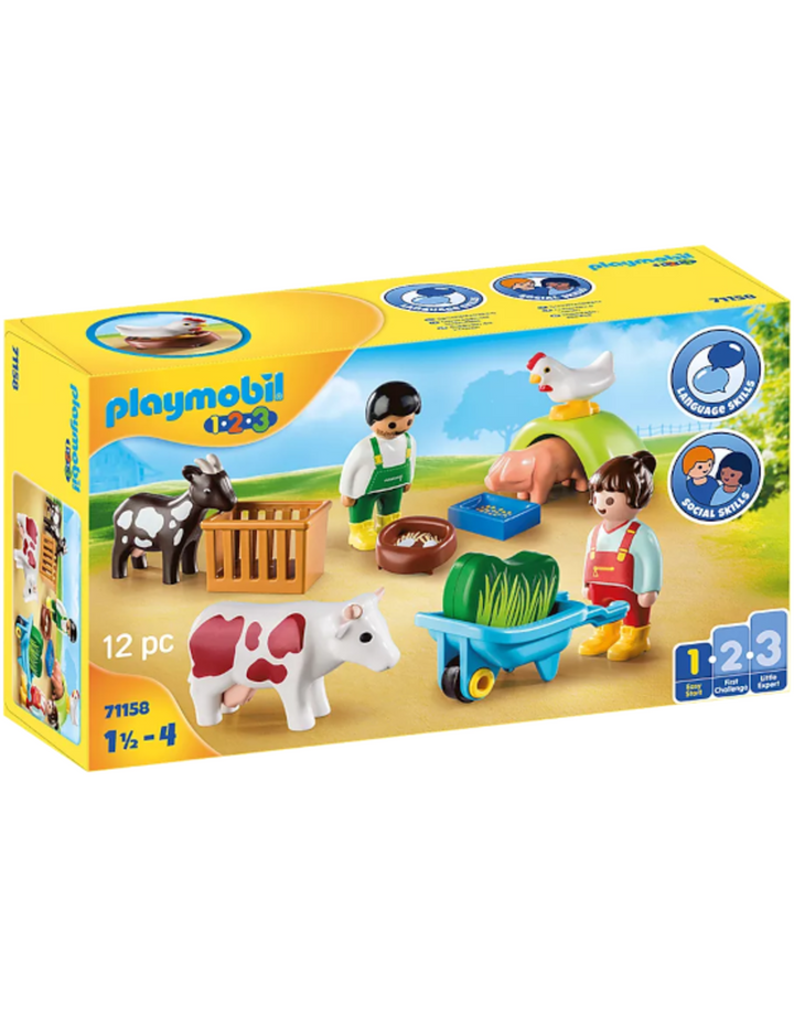 Fun on the Farm - Playmobil 1-2-3
