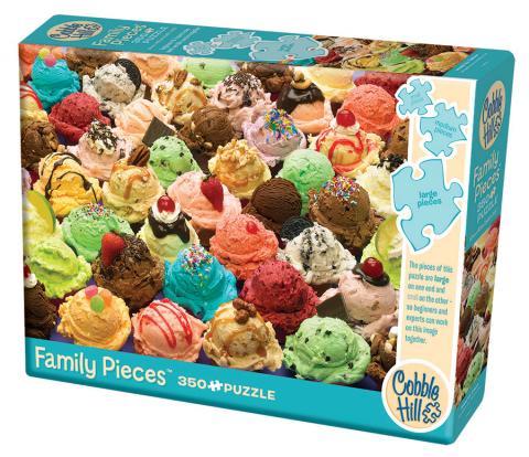 More Ice Cream 350pc Family Puzzle Cobble Hill