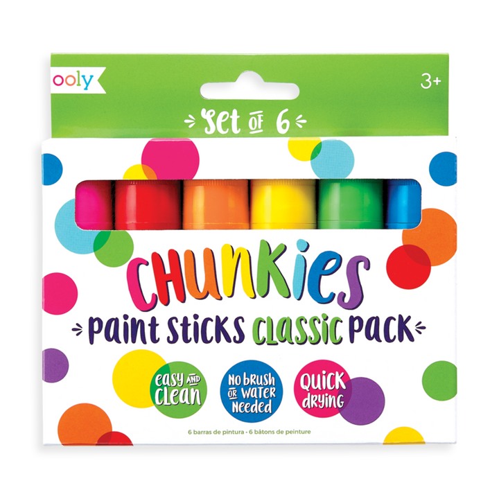 Chunkies Paint Sticks - Classic Set of 6