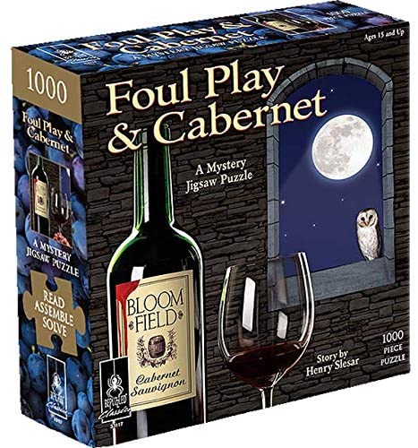 Mystery Puzzle:Foul Play & Cabernet:1000 Pc