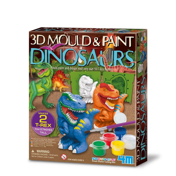 Dinosaurs: 3D Mould & Paint
