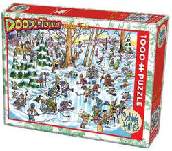 Doodletown:Hockey Town 1000pc Puzzle