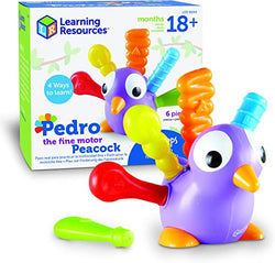 Pedro the Fine Motor Peacock