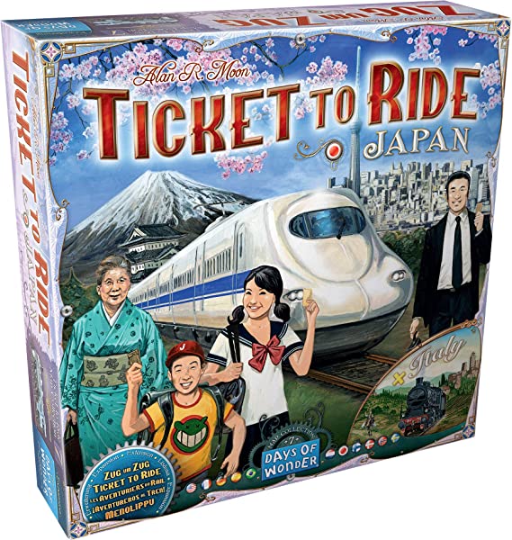 Ticket to Ride: Map #7 - Japan/Italy