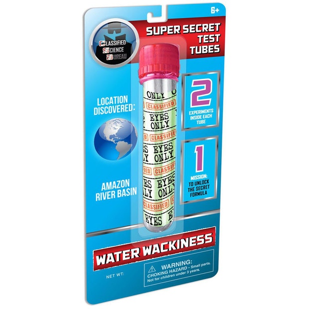 Super Secret Test Tube: Water Wackiness