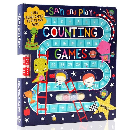 Spin and Play Counting Games Travel Book