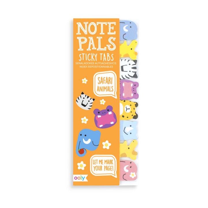 Safari Animals: Note Pals Sticky Tabs