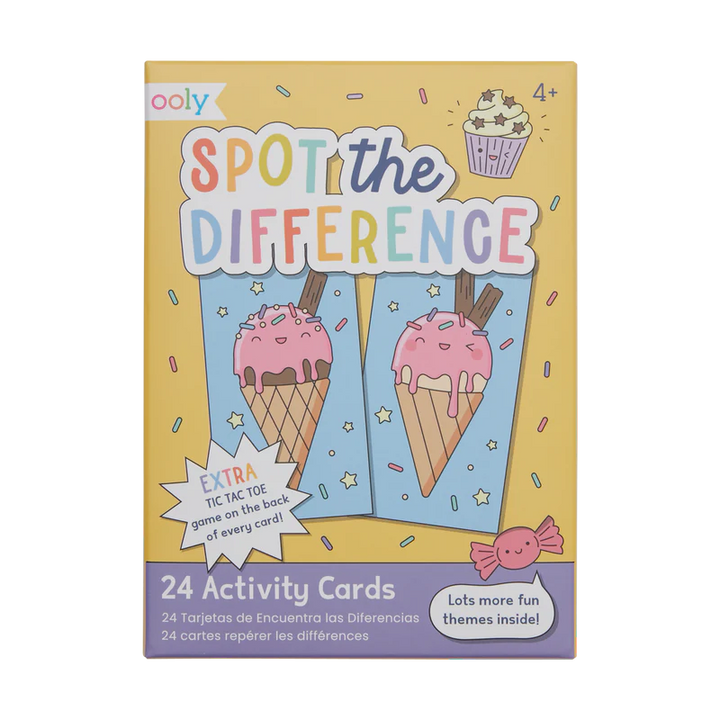 Spot the Difference Activity Cards