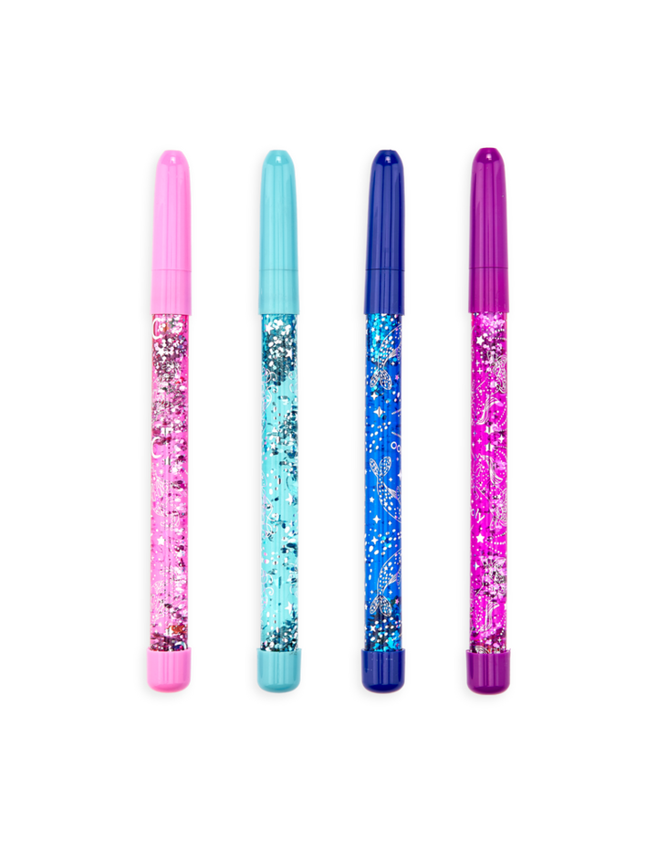 Celestial Stars Glitter Wand Pens