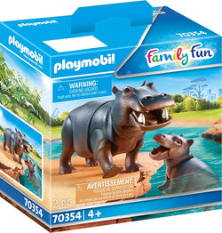 Playmobil Zoo - Hippo With Calf