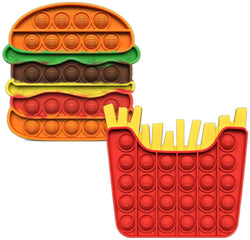 Push Pop Fidgets Hamburger & Fries
