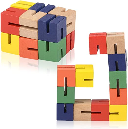 Wooden Twist Cube 6