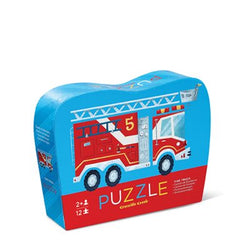 Fire Truck:12Pc Mini Puzzle