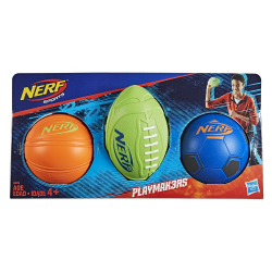 Nerf - Sports Playmaker 3 Ball Set