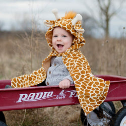 Toddler Giraffe Cape Sz 2-3T