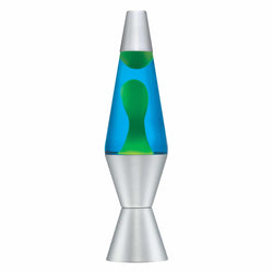 14.5" Lava Lamp: Blue & Green